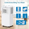 Garvee 8000 BTU Portable Air Conditioner with Remote Control 3-in-1 Cooling Dehumidifier Fan for Rooms up to 350 Sq Ft,White - 3 of 4
