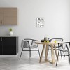Stupell Industries Kitchen Conversion Chart Neutral Grey Word Drawing Design Gray Framed Giclee, 11 x 14 - 2 of 4