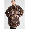ELOQUII Leopard Bow Tie Mini Dress - 4 of 4