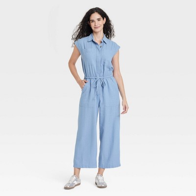 Women's Linen Jumpsuit - Universal Thread™