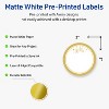 Avery Labels, 2" Diameter, Gold-Metallic Ornaments, Matte, 120ct - 2 of 4