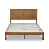 MUSEHOMEINC 12 Inch Solid Wood Platform Bed Frame with Wooden Slats - image 2 of 4