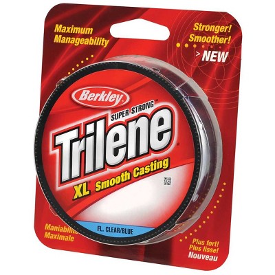 Berkley Trilene XL Smooth Casting 20 lb Test Fishing Line - 270 yds - Clear/Blue