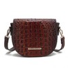 MKF Collection Amalia Crossbody Bag Croc-Embossed Vegan Leather Shoulder Bag Handbag by Mia K - 2 of 4
