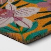1'6"x2'6" Floral Coir Doormat - Sun Squad™ - image 3 of 4