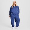 Champion Women's Long Sleeve Fleece 1/4 Snap Cropped Pullover - 3 of 4