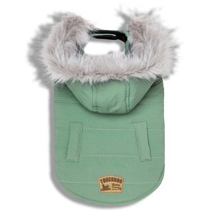 Touchdog (R) Swag Duck-Down Insulated Winter Dog Coat Parka - 1 of 4