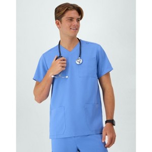 Hanes Comfort Fit Scrubs Men's V-Neck Scrub Top - 1 of 4