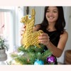 Sunrise Identity Fortnite Gold Loot Llama Figural Holiday Tree Topper Decoration - image 4 of 4