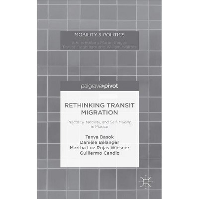 Rethinking Transit Migration - (Mobility & Politics) by  Tanya Basok & Danièle Bélanger & Martha Luz Rojas Wiesner & Guillermo Candiz (Hardcover)