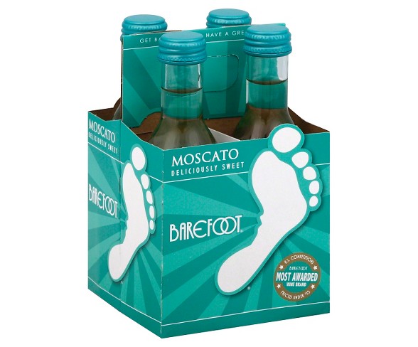 Barefoot&#174; Moscato - 4pk / 187mL Bottle