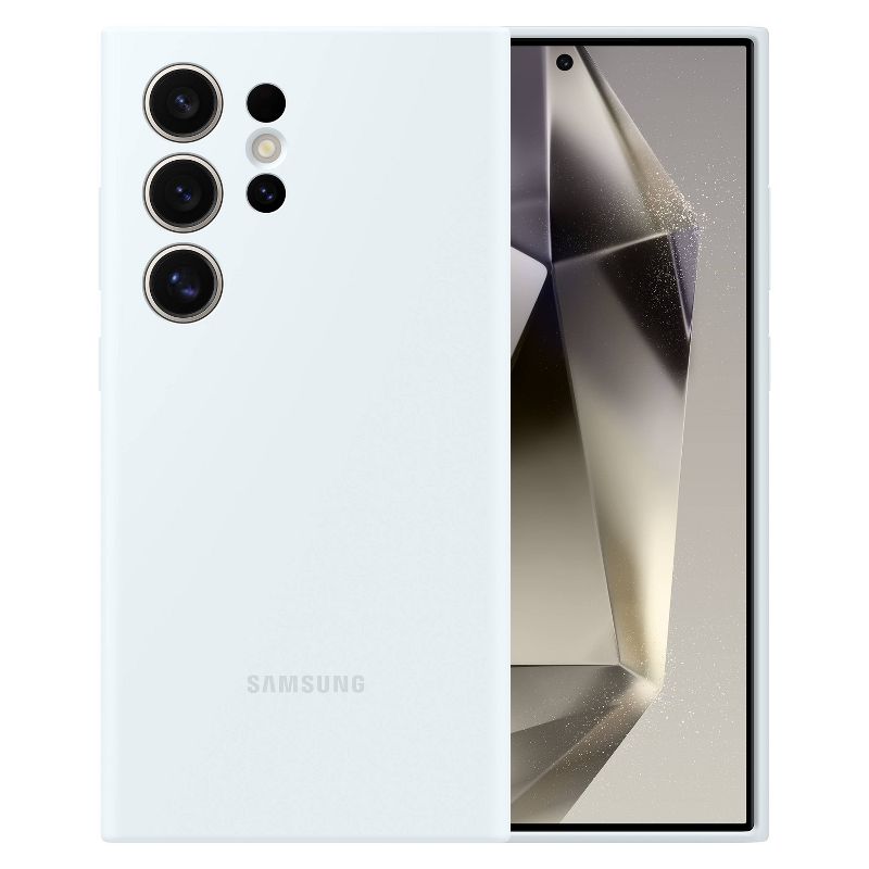 Samsung Galaxy S24 Ultra Silicone Case - White, 1 of 8