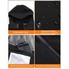 Heated Jacket for Men, Lightweight Windproof Water-Resistant Slim Fit Heated Coat with Detachable Hood - 4 of 4