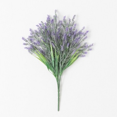 Sullivans Artificial Lavendar Bush 15"H Green