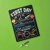Rectange First Day of School Chalk Marker Sign - Mondo Llama™ - 2 of 4