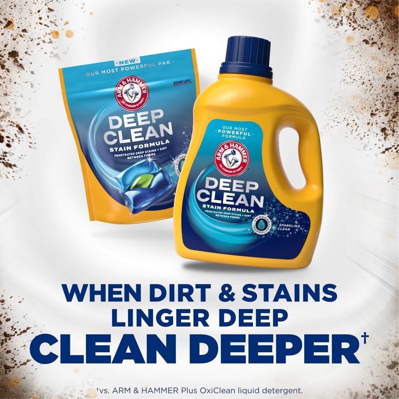 Arm &#38; Hammer Deep Clean Stain Liquid Laundry Detergent - 102oz, 5 of 12