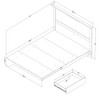 Queen Step One Bed and Headboard Set - South Shore - 3 of 3