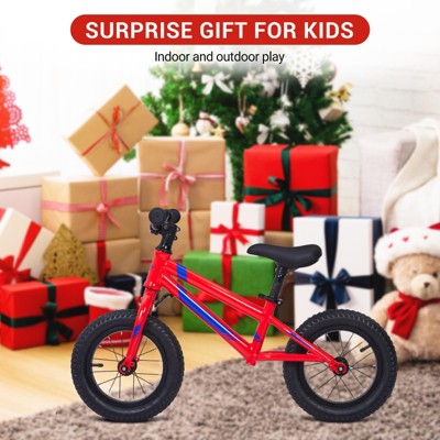Toddler Balance Bike 2 Year Old, 12 Inch No Pedal Kids Bike for 2-5 Years Old, Lightweight Push Bicycle , Birthday Gift Toys for Kids