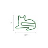 Wrapables Paper Clips Bookmarks for Office Home School (Set of 50), Cats - 2 of 4