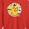 Boys' - Pokémon - Pikachu Moon Witch Long Sleeve Graphic T-Shirt - 2 of 4