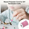 Unique Bargains Waxed Polyester Durable Flexible Beading Cord 1 Roll - 4 of 4