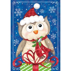 Briarwood Lane Garden Flag 18x12.5 For Outdoor Christmas Owl Garden Flag Flag For Christmas Garden Flag Flags For Outside - 1 of 4