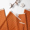 Bacati - Arrows Orange Crib/Toddler ruffles/skirt - 2 of 4