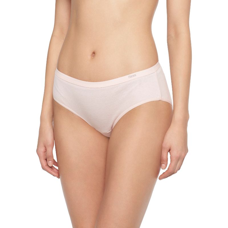 Hanes Premium Women&#39;s Pure Comfort Hipster 6pk (Colors May Vary) - L, 2 of 4