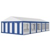 Outsunny 16.5' x 33' Large Party Tent, Heavy Duty Outdoor Canopy Tent Shelter with Removable Sidewalls, 10 Windows - 4 of 4