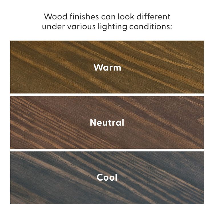 Plank+Beam 46" Forma Console Table, Solid Wood Rounded Edge Sofa Table with Storage Shelves, Narrow Entryway Table, 6 of 6