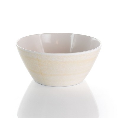 Cream Melamine 12-Piece Outdoor Dinnerware Set