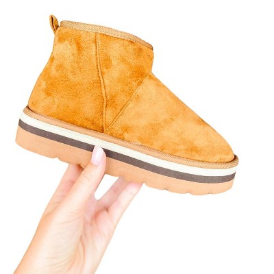 Women's Gabby Fur Lined Platform Boot - OLEM