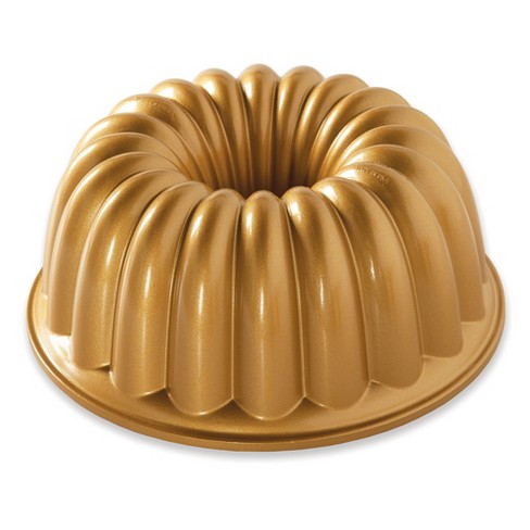 Nordic Ware Bundt Pan in Silver or Gold, 12-Cup & 6-Cup Sizes on