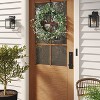 26" Artificial Eucalyptus Wreath Green - Threshold™ - 2 of 3