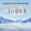 Simzlife 26 Lbs Countertop Bullet Ice Maker - 3 of 4