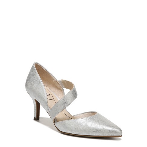 Lifestride cheap silver pumps