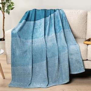 Lomsoe Black and Red Buffalo Plaid Flannel Throw Blanket for Couch, Soft Checkered Flannel Blanket for Sofa, Plaid Christmas Couch Throw Bed. - 1 of 4