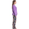 Just Love Womens Plush Pajama Pant Set with Matching Socks  Fun, Cozy Sleepwear with Sayings - 2 of 4