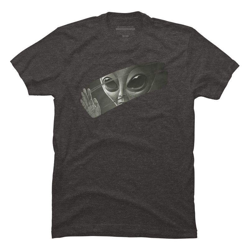 Men's Design By Humans Alien By surgeryminor T-Shirt, 1 of 5