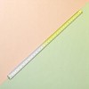 Unique Bargains Ruler Square Ruler 30cm +/-5% Accuracy Acrylic Gradient 11.81"x0.39"x0.39" 1 Pcs - 2 of 4