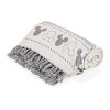 Mickey Mouse & Friends Farmhouse Picnic Blanket White with Gray Accents - 2 of 4