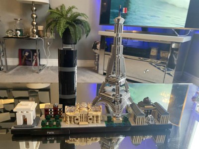 LEGO Architecture Paris Skyline, Collectible Model Building Kit with Eiffel  Tower and The Louvre, Skyline Collection Set, Perfect for Office or Home