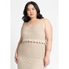 ELOQUII Women's Plus Size Crochet Maxi Dress - 4 of 4