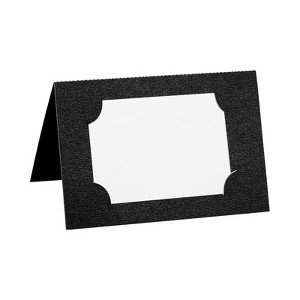 Unique Bargains Foldable Blank Wedding DIY Favor Decor Table Name Place Cards 50 Pcs - 1 of 4