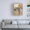 14" x 19" Edgar Degas 'The Ballerina' Unframed Wall Canvas - Trademark Fine Art: Vertical Modern Art for Bathroom Decor - 3 of 4