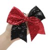 Unique Bargains Women's Halloween Sequin Bow Hair Elastics 1 Pc - 4 of 4