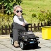 Aosom Ride on Sliding Car Toy SUV Style Baby Toddler Foot to Floor Slider Stroller w/ Horn Music Working Lights Hidden Storage Anti-overturning System - 3 of 4