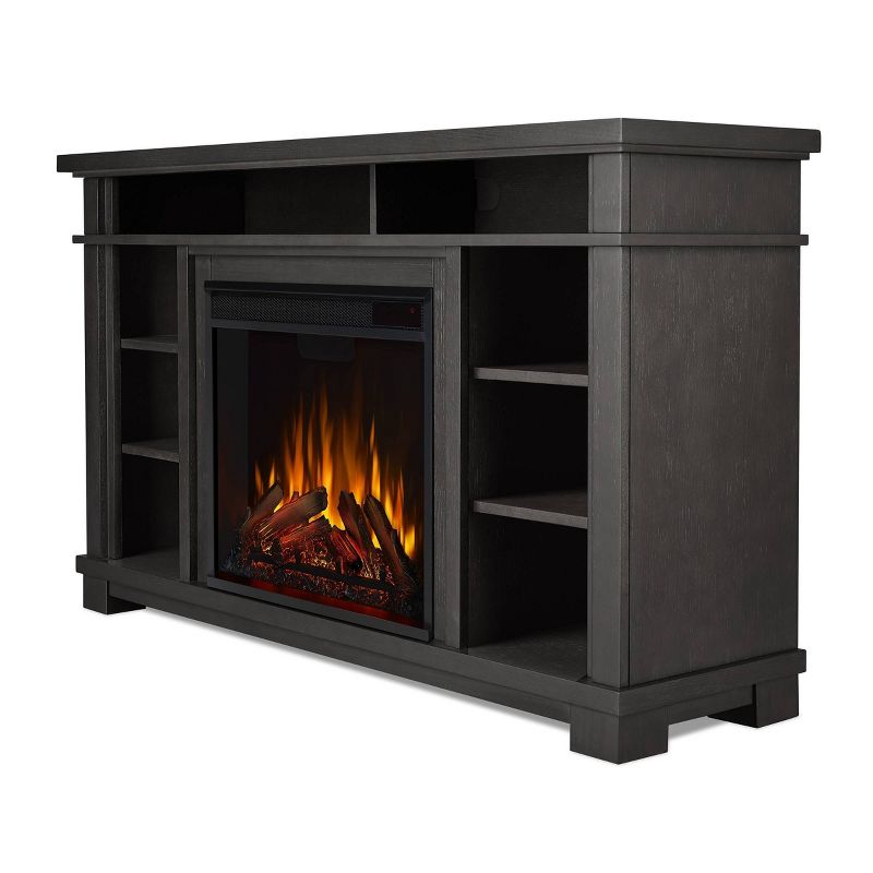 Real Flame Belford Media Electric Fireplace Gray, 5 of 13
