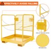 Forklift Safety Cage Forklift Man Basket 36'' x 36'' Foldable Forklift Work Platfor - 3 of 4