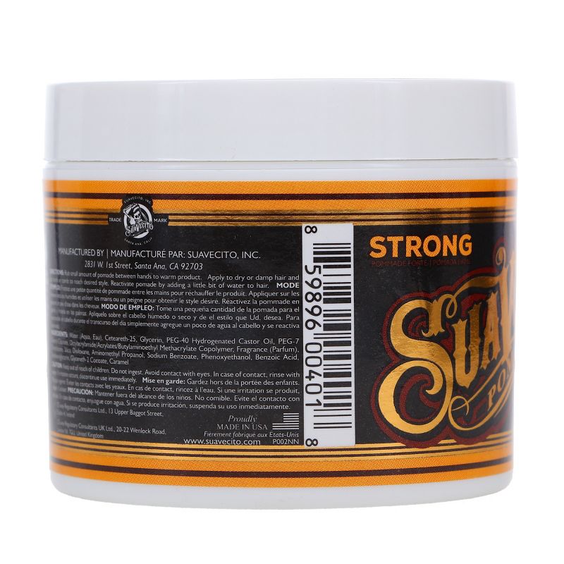 Suavecito Firme Strong Hold Pomade 4 oz, 4 of 9